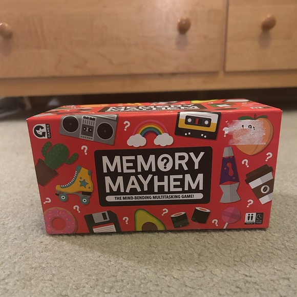 Other - MEMORY MAYHEM The Mind-Bending Multitasking Game NEW